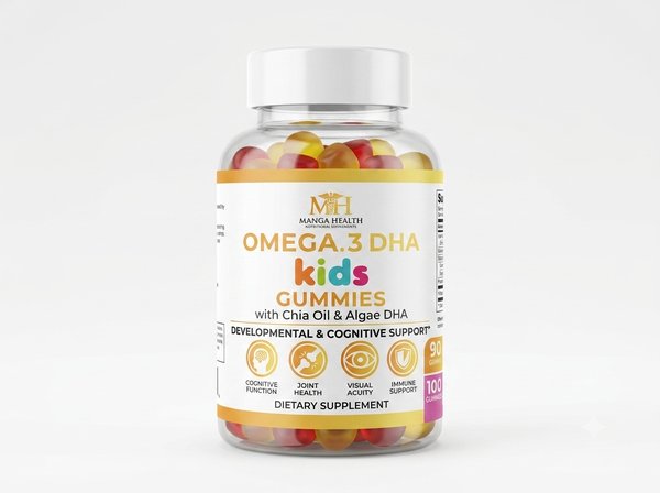 Omega.3 Dha Kids Gummies 90 Gummies
