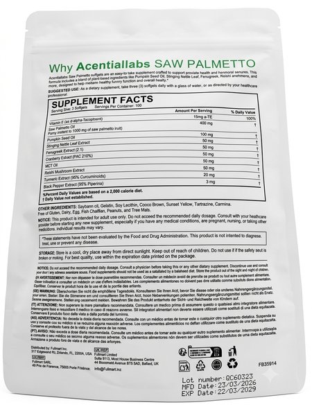 Saw Palmetto 4 000 mg – Manga Health®