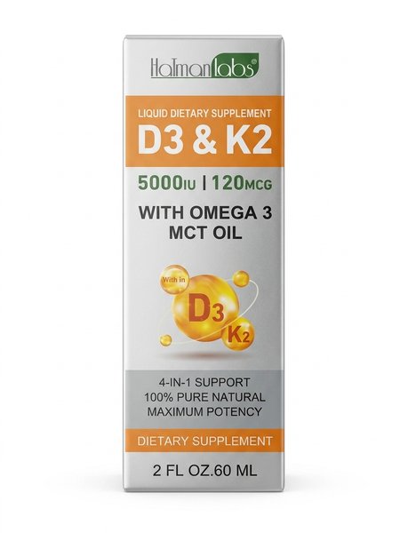 Liquid D3 & K2 de Hatman Labs par Manga Health