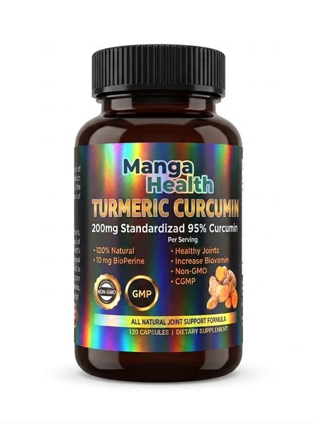 Turmeric Curmin 200mg (Standardisé à 95%)